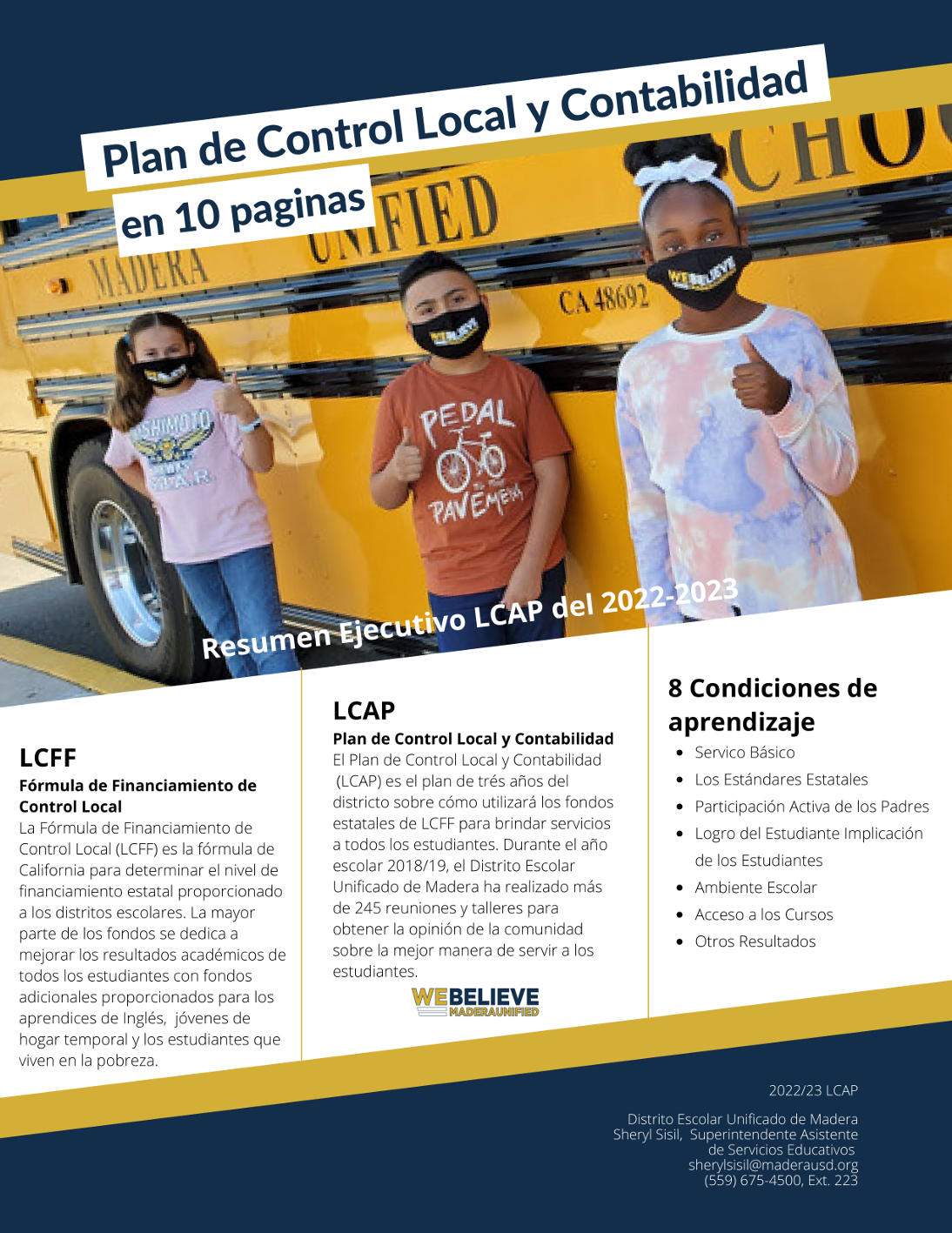 Plan de Control Local y Contabilidad en 9 paginas